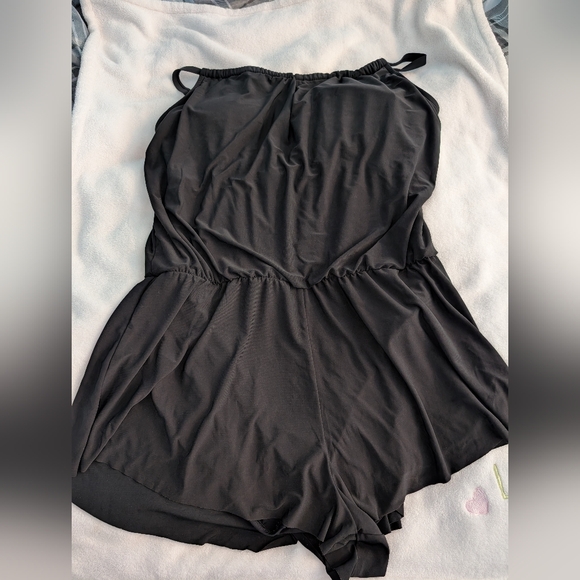 Aqua Green X-Large Swim Romper Pre-owned - Picture 5 of 12